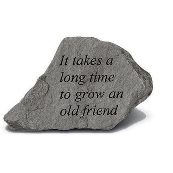 Kay Berry - Inc. It Takes A Long Time To Grow An Old Friend - Garden Accent - 6 Inches x 3.75 Inches KA313535 - main